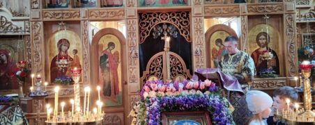 Божественная литургия в Неделю 5-ю Великого поста, прп. Марии Египетской.